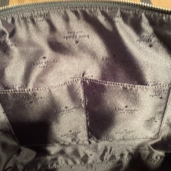 NWT Kate Spade Kitt Jess Nylon & Leather Striped Tote Bag MSRP $299 - Picture 11 of 11